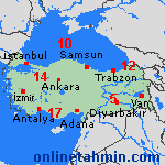 Tahmin Sa, 16.12. T&uuml;rkiye