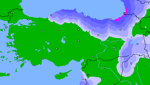 Yağış(24 sa) Türkiye